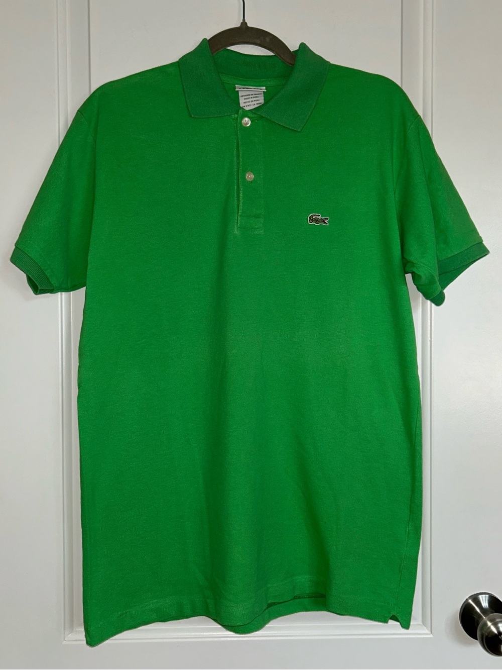 Lacoste Men's Vintage Green Classic Pique Polo Shirt